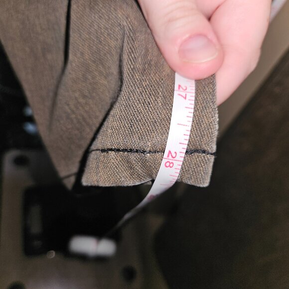 Time & Tru Stonewashed Brown Pull On Jeggings XL - Picture 3 of 5